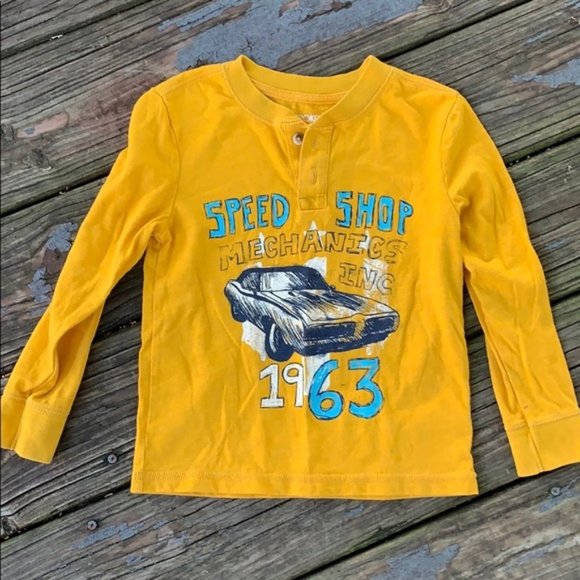 CHEROKEE boys size 5T graphic Long sleeve shirt - Picture 2 of 10